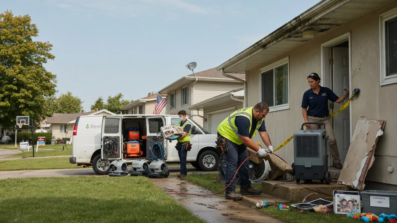 Water Damage Restoration in Hurdsfield, ND near me